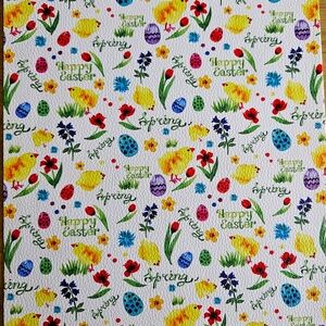 Easter Themed Faux Leather